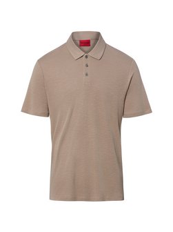 Męska koszulka polo z zawartością lnu - Dulinen