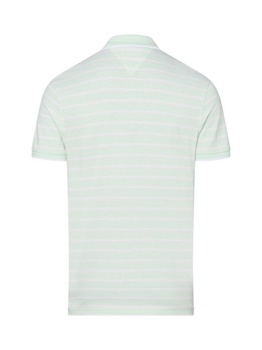 Męska koszulka polo z zawartością lnu