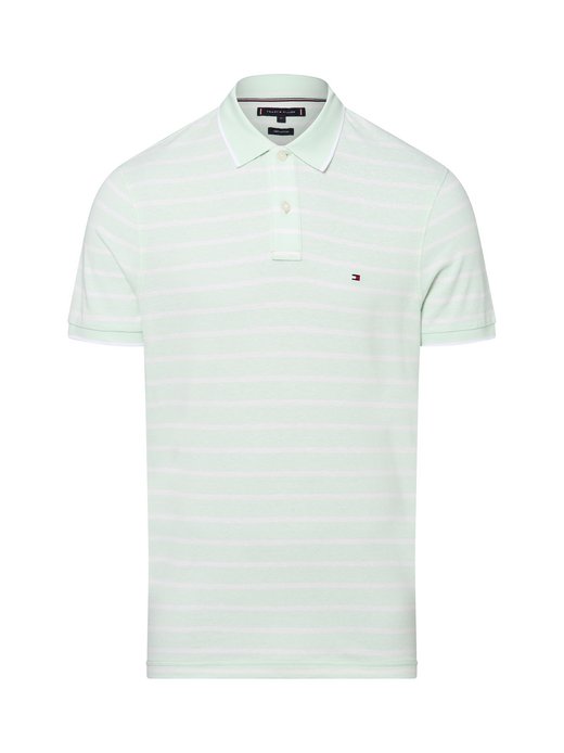 Męska koszulka polo z zawartością lnu