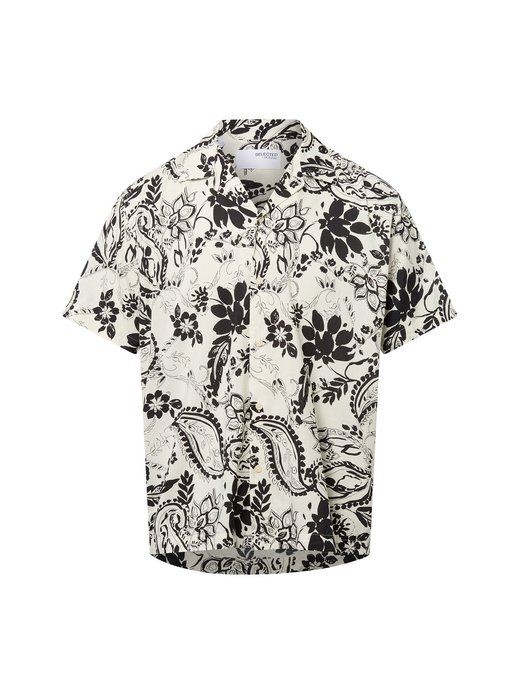 Męska koszulka z krótkim rękawem - SLHRelaxair