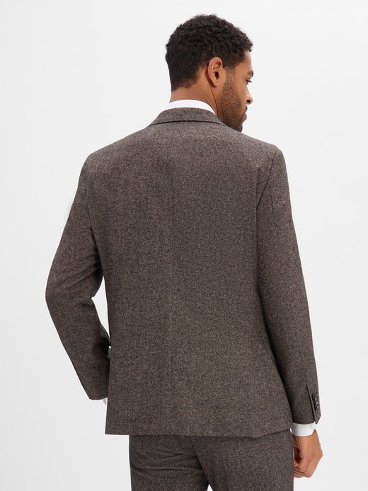 Męska kurtka modułowa z wełną i jedwabiem - Jasper