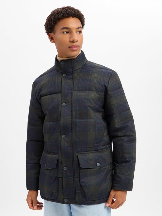 Męska kurtka pikowana – Lonnen Tartan