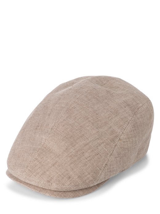 Męska lniana czapka z suwakiem - Jackson