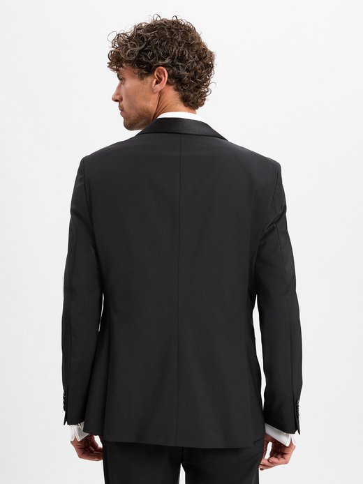 Męska marynarka garniturowa z zawartością jedwabiu - H-Jasper-Tux-MM-C231