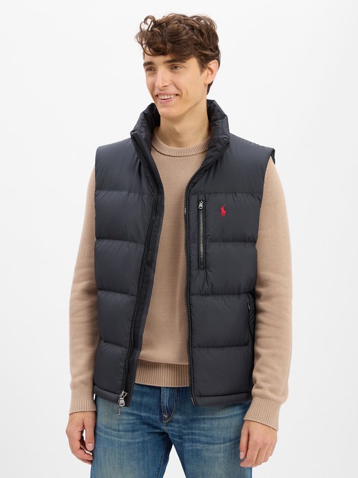 Męska pikowana kamizelka puchowa