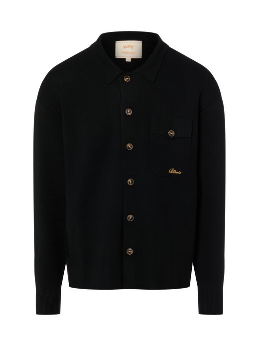 Męska wełniana koszula z dzianiny