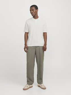 Męski T-shirt z dzianiny - JJEgeorge