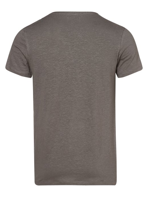 Męski T-shirt z mieszanki lnu