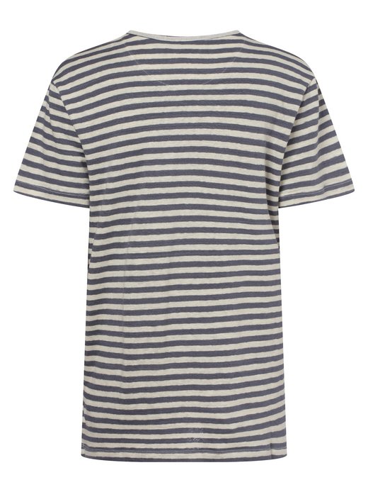 Męski T-shirt z mieszanki lnu