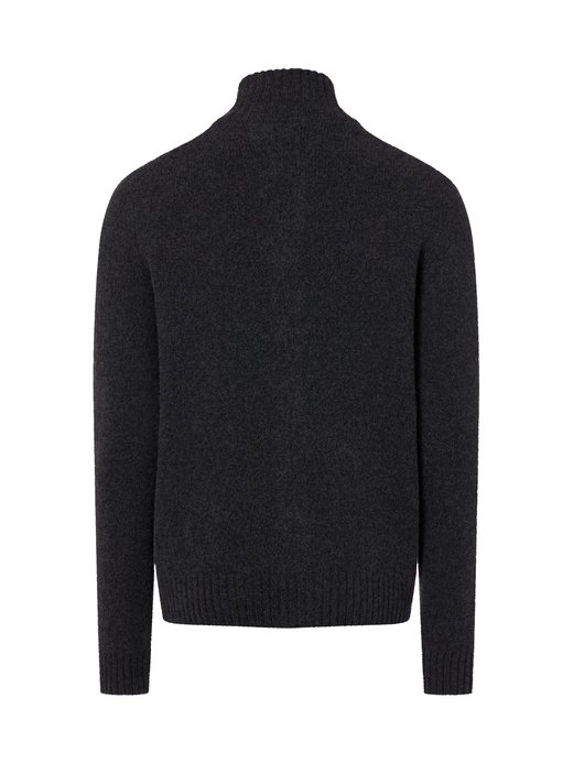 Męski kardigan z zawartością wełny jaka