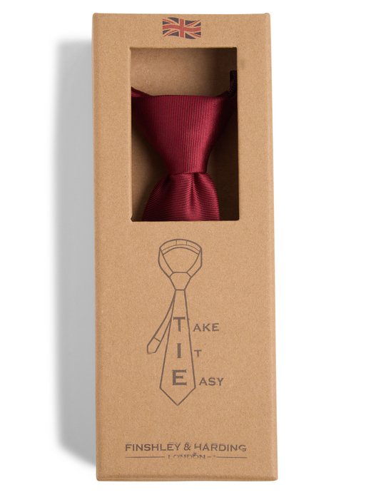 Męski krawat na zamek błyskawiczny wykonany z jedwabiu