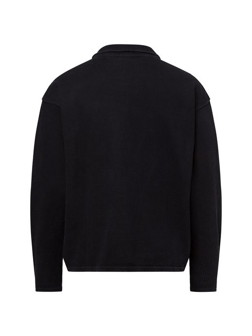 Męski longsleeve - Beldon Collar Rib