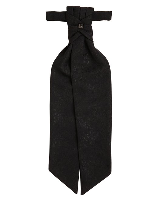 Męski plastron i poszetka