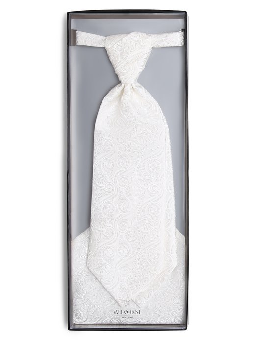 Męski plastron i poszetka