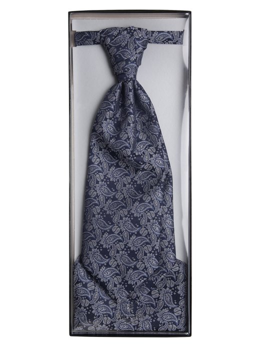 Męski plastron i poszetka