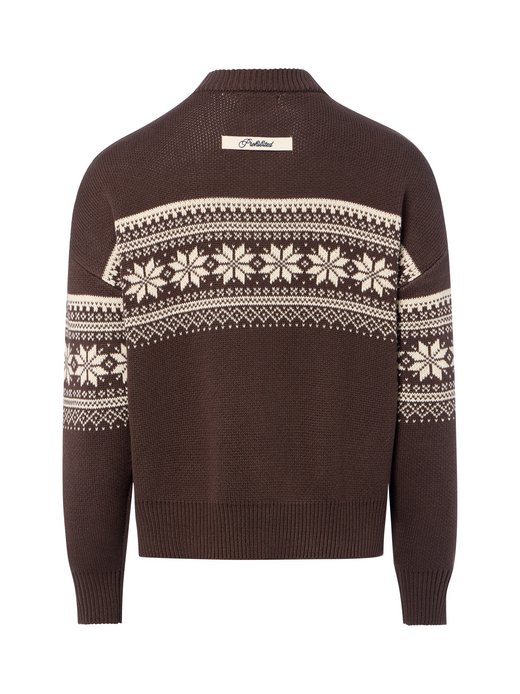 Męski sweter z dzianiny – Nordic