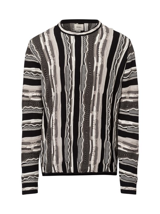 Męski sweter z dzianiny - RRHernandes