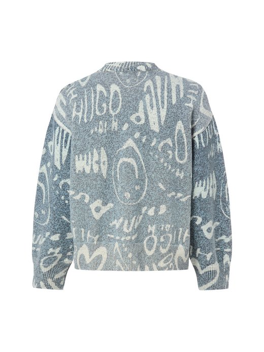 Męski sweter z dzianiny - Slicary_B