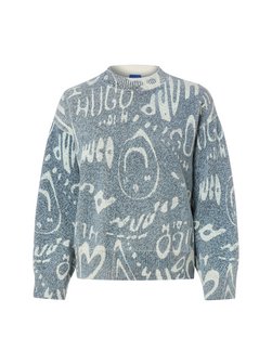 Męski sweter z dzianiny - Slicary_B