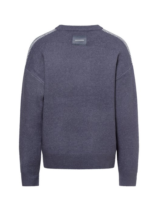 Męski sweter z dzianiny - Tripole