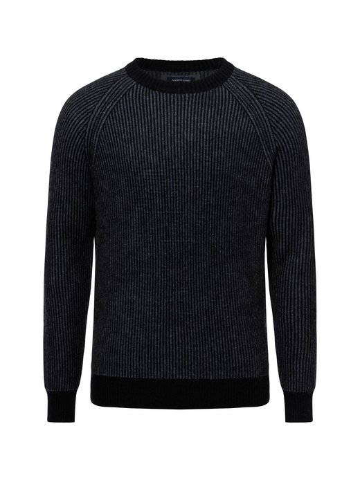 Męski sweter z dzianiny kaszmirowej