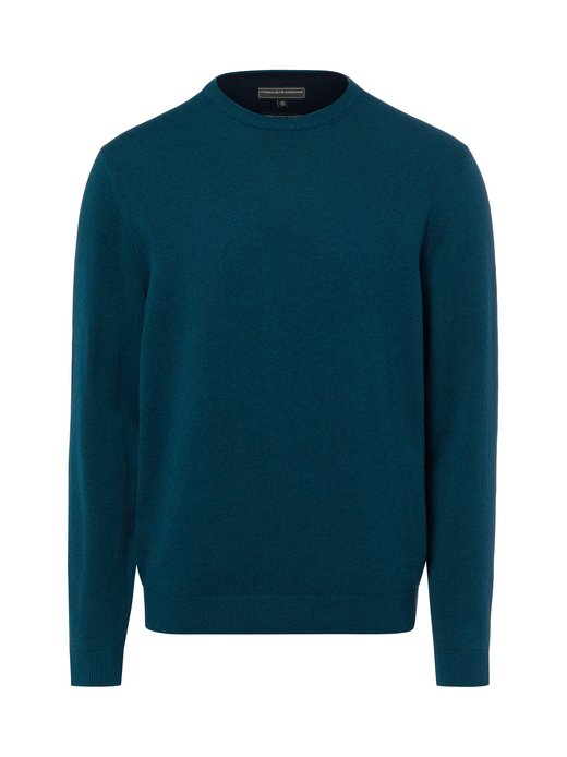 Męski sweter z dzianiny z dodatkiem kaszmiru