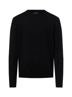 Męski sweter z dzianiny z domieszką wełny i kaszmiru