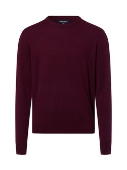 Męski sweter z dzianiny z domieszką wełny i kaszmiru