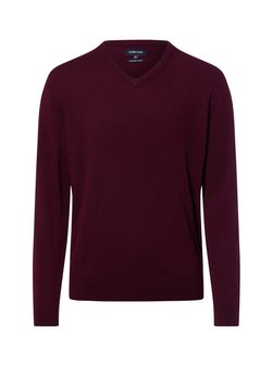 Męski sweter z dzianiny z domieszką wełny i kaszmiru