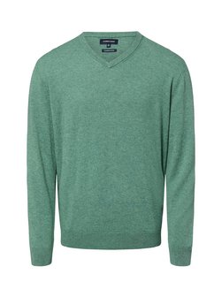 Męski sweter z dzianiny z domieszką wełny i kaszmiru