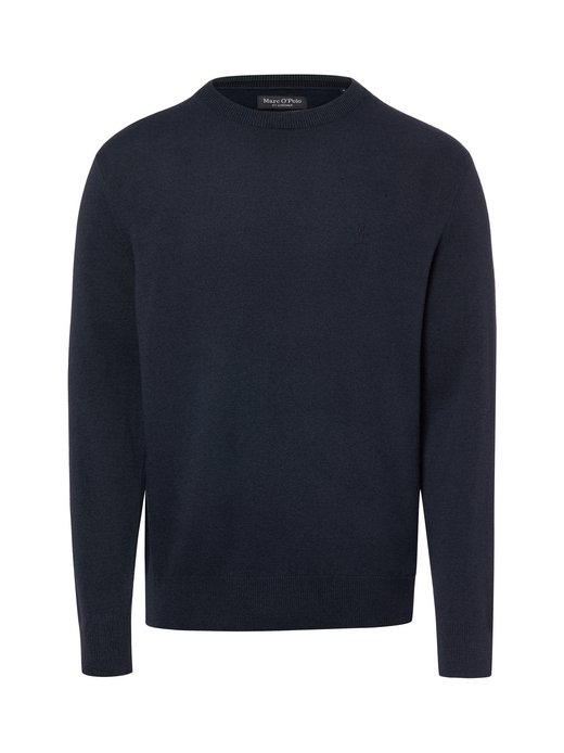 Męski sweter z dzianiny z domieszką wełny owczej