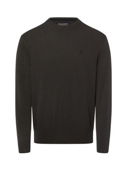 Męski sweter z dzianiny z domieszką wełny owczej
