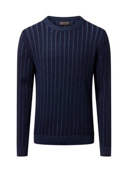 Męski sweter z dzianiny z wełną i kaszmirem