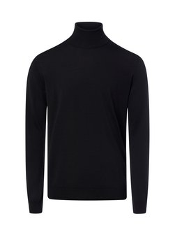 Męski sweter z dzianiny z wełny dziewiczej - San Thomas