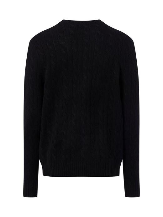 Męski sweter z dzianiny z zawartością kaszmiru