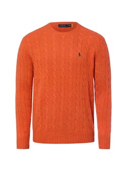 Męski sweter z dzianiny z zawartością kaszmiru