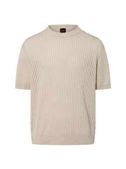 Męski sweter z dzianiny z zawartością lnu - Ajordino