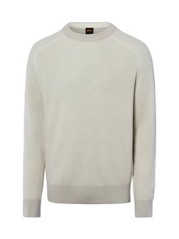 Męski sweter z dzianiny z zawartością wełny - Akajer