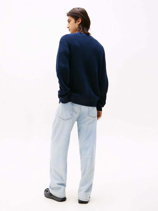 Męski sweter z dzianiny