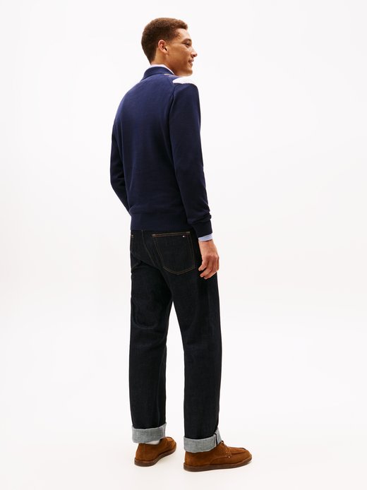 Męski sweter z dzianiny