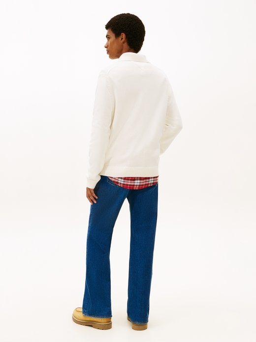 Męski sweter z dzianiny