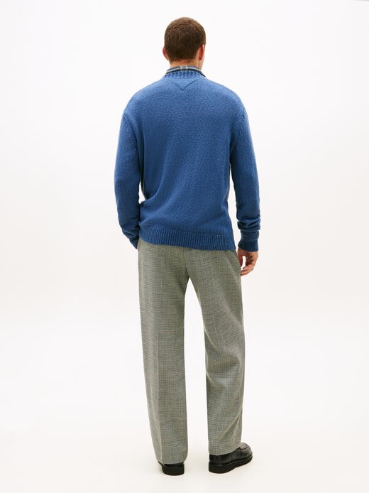 Męski sweter z dzianiny