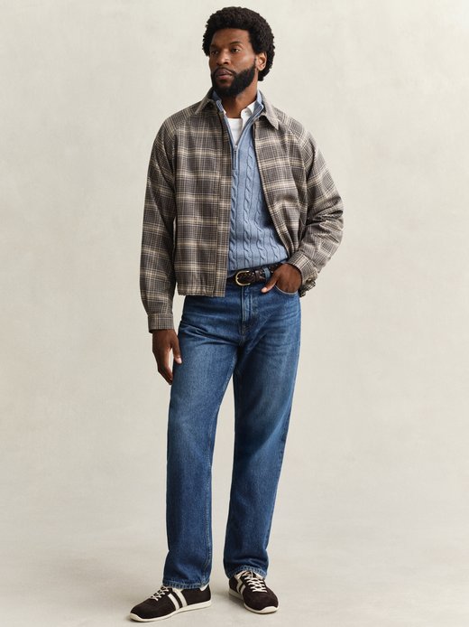 Męski sweter z dzianiny