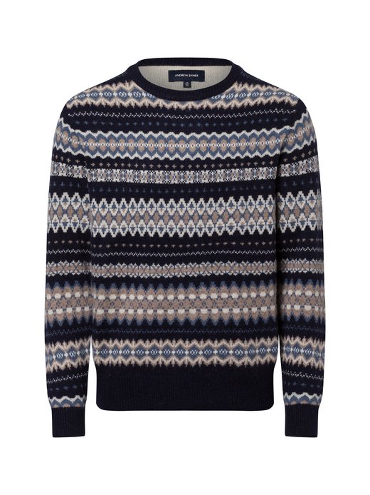 Męski sweter z dzianiny