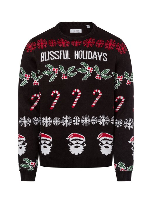 Męski sweter z dzianiny