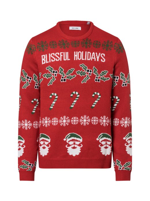 Męski sweter z dzianiny