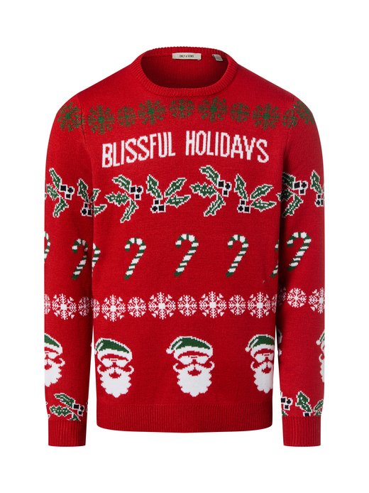 Męski sweter z dzianiny