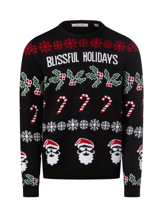 Męski sweter z dzianiny