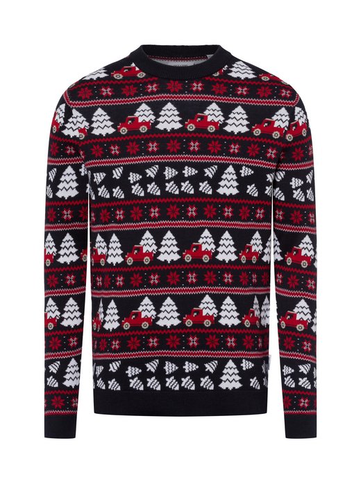 Męski sweter z dzianiny