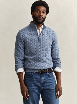 Męski sweter z dzianiny